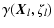 $\displaystyle %
\gamma(\vec{X}_l,\zeta_l)$