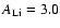 $A_{\rm Li}=3.0$