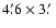 $4\farcm6 \times 3\hbox{$.\mkern-4mu^\prime$ }$