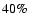 $40\%$