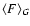 $\langle F \rangle_G$