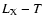 $L_{\rm X}-T$
