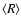 $\langle R \rangle$