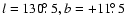 $l=130\hbox{$.\!\!^\circ$ }5, b=+11\hbox{$.\!\!^\circ$ }5$