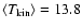 $\langle T_{{\rm kin}} \rangle=13.8$