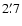 $2\farcm7$