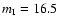 ${m}_{\rm I} = 16.5$