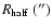 $R_{\rm half}~(^{\prime\prime})$