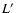 $L\hbox {$^\prime $ }$