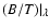 ${(B/T)\vert _\lambda}$