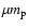 $\mu m_{\rm p}$