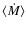 $\langle \dot M
\rangle$