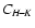 $C_{H\!-\!K}$