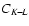 $C_{K\!-\!L}$