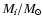 $M_i/M_{\odot}$