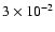 $3\times10^{-2}$
