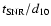 $t_{{\rm SNR}}/d_{10}$