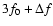 $3{f}_0+\Delta{f}$