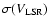 $\sigma(V_{{\rm LSR}})$