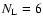 $N_{\rm L} = 6$