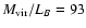 $M_{\rm vir}/L_{B} = 93$