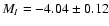 $M_I = -4.04 \pm0.12$
