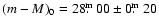 $(m-M)_0 = 28\hbox{$.\!\!^{\rm m}$ }00\pm0\hbox{$.\!\!^{\rm m}$ }20$