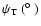 $\psi_{\rm T}~(\hbox{$^\circ$ })$
