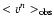 $<v^n>_{\rm obs}$