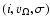 $(i,v_\Omega, \sigma)$