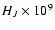 $H_J\times10^9$
