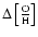 $\rm\Delta\left[\frac{O}{H}\right]$