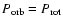 $P_{\rm orb} = P_{\rm rot}$