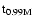 $\rm t_{0.99 M}$