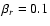 $\beta _r = 0.1$