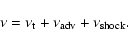 \begin{displaymath}\nu=\nu_{\rm t}+\nu_{\rm adv}+\nu_{\rm shock}.
\end{displaymath}