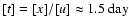 $[t]=[x]/[u] \approx 1.5~{\rm day}$