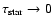 $\tau_{\rm star}\to0$