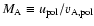 $M_{\rm A}\equiv u_{\rm pol}/v_{\rm A,pol}$