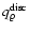 $q^{\rm disc}_\varrho$