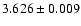 $3.626\pm 0.009$