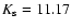 $K_{\rm s}=11.17$