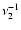 $\nu_2^{-1}$