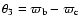 $\theta_3=\varpi_{\mbox{\scriptsize b}}-\varpi_{\mbox{\scriptsize c}}$