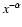 $x^{-\alpha}$