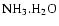 $\rm
NH_3.H_2O$