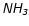 $\mathsfsl{NH_3}$