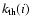 $k_{\rm th}(i)$