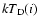$kT_{\rm D}(i)$