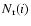 $N_{\rm r}(i)$